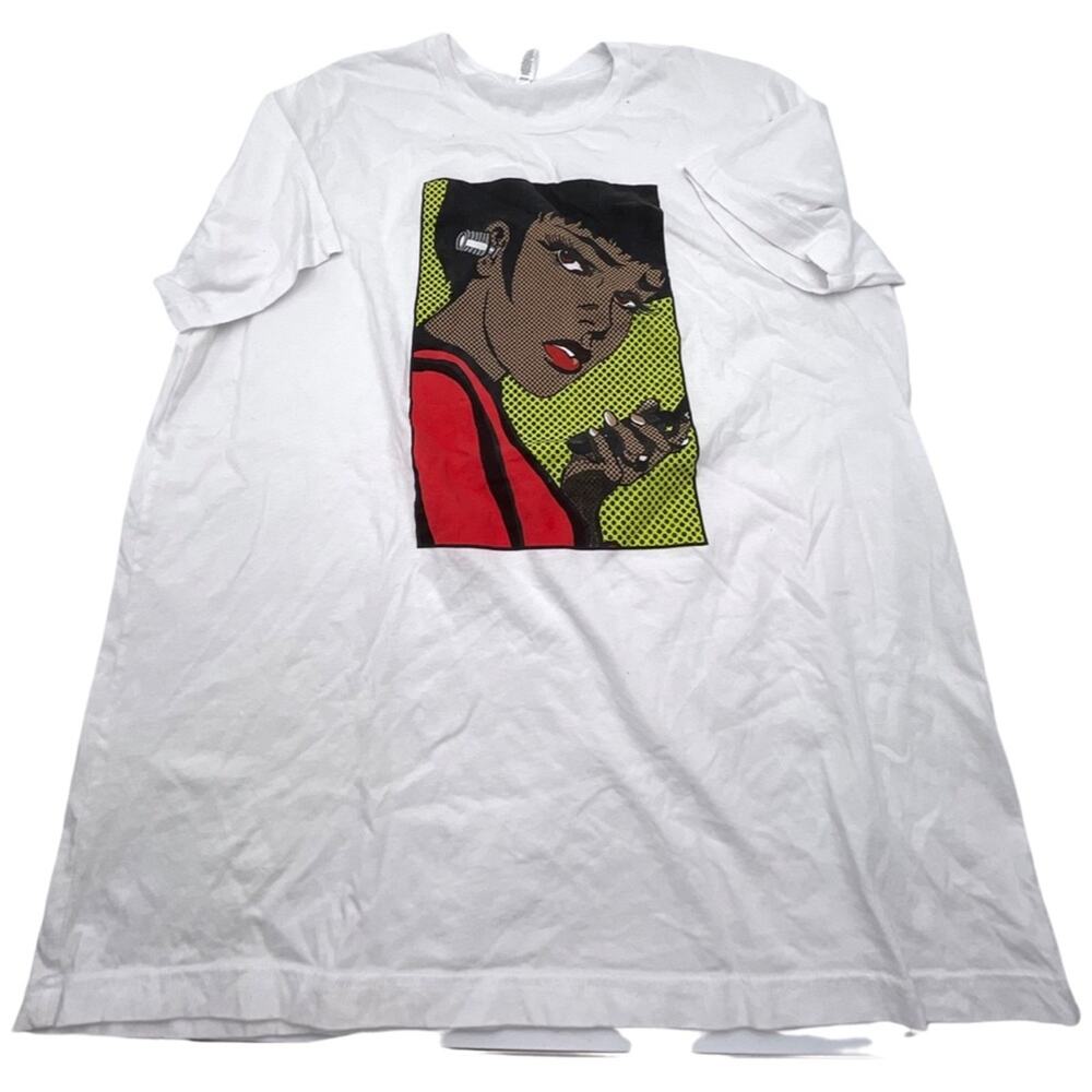 Lieutenant Uhura / Start Trek Lichtenstein WOMEN'S or MEN'S graphic T-Shirt 2XL
